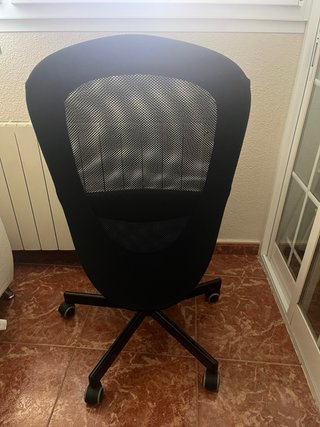 Silla ergonómica Ikea negra