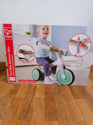 Bicicleta Hape sin pedales