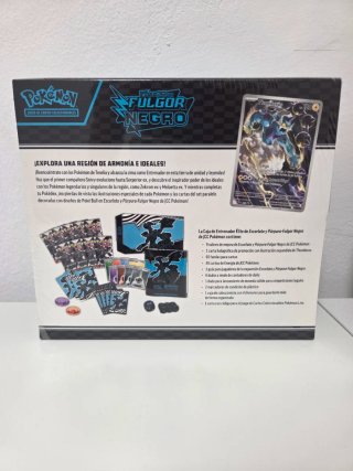Pokemon Fulgor Negro Caja Entrenador Élite