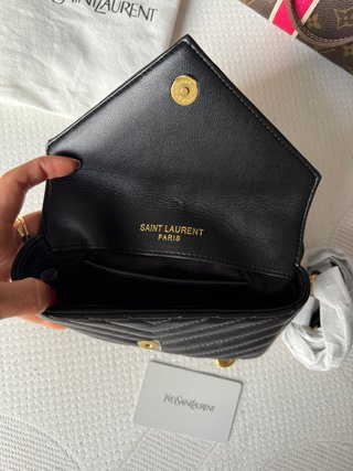 Bolso YSL College Minibag Piel Negra