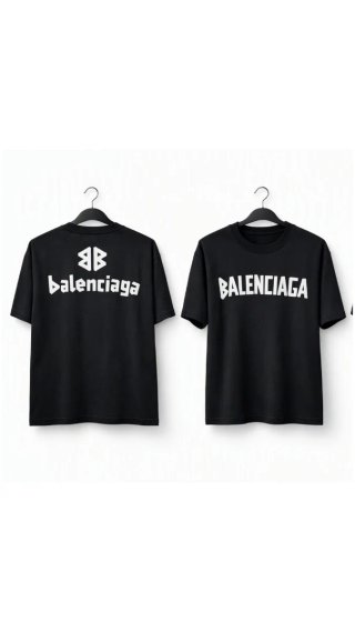 Camiseta Balenciaga Negra