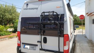 Portabicicletas Thule para Camper Ducato