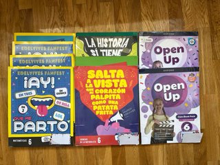 Libros 6º primaria LA INMACULADA PONFERRADA.