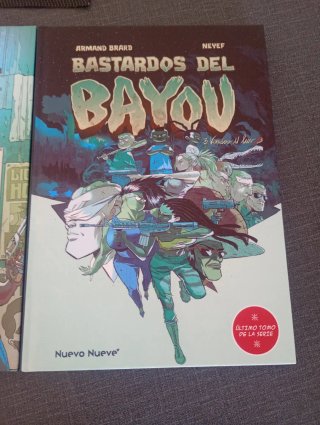 TRILOGIA Novela Gráfica "Bastardos del Bayou"