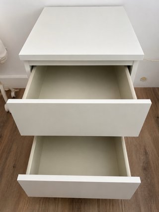 Comodino bianco Ikea