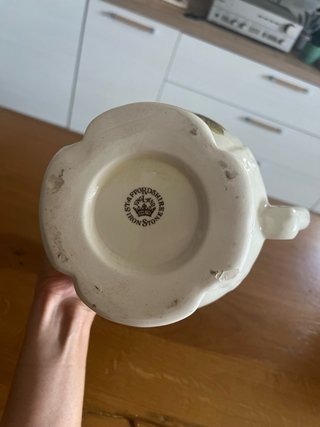 Jarra Staffordshire Vintage ceramica inglesa