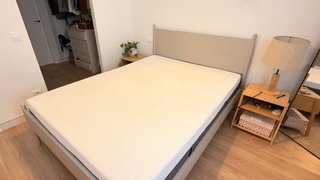 Somier SKLUM para cama 150x200 en gris -COMO NUEVO