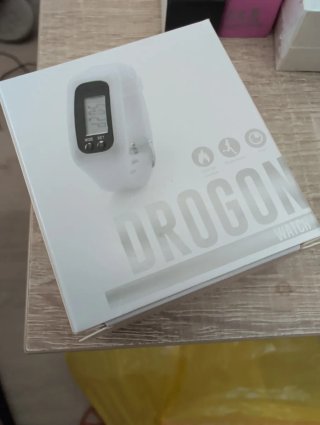 Reloj Digital Multifunción DRAGON Blanco