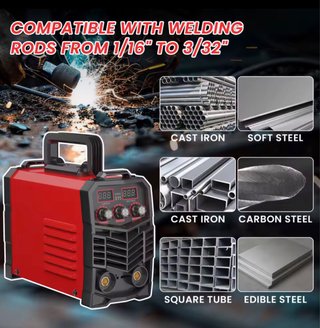 Soldadora a electrodo Inverter MMA 20/315A