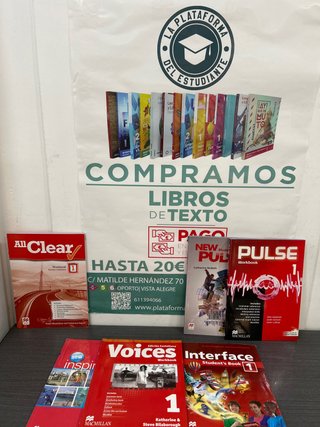 Libros de texto Inglés 1º de ESO Macmillan