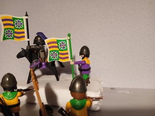 Playmobil Guerreros con Catapulta
