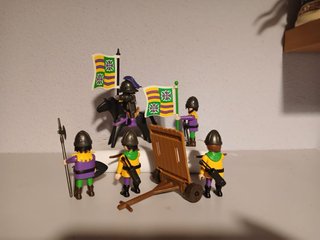 Playmobil Guerreros con Catapulta