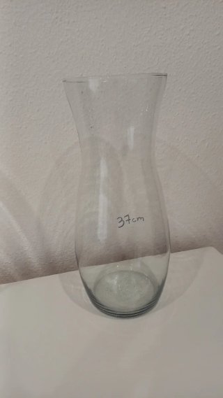 4 Jarrones de Cristal Decorativos