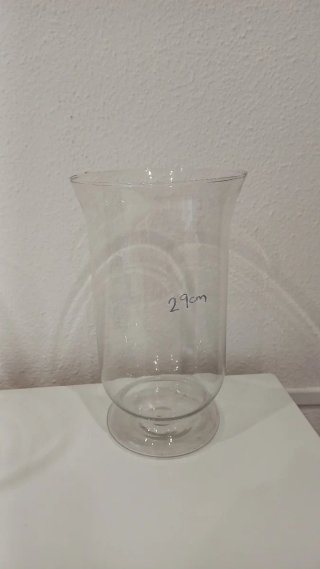 4 Jarrones de Cristal Decorativos