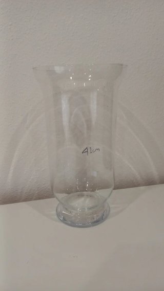 4 Jarrones de Cristal Decorativos