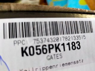Correa Poli V GATES con Tensor Nuevo