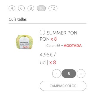 Pack 8 Summer Pon Pon (50)