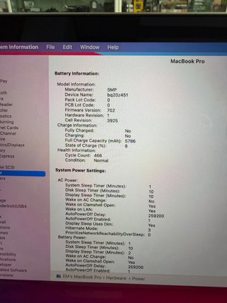 MacBook Pro 2017 15” i7 16GB RAM 256GB SSD