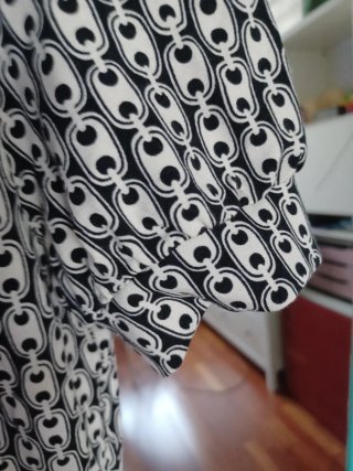 Vestido casual estampado Mango