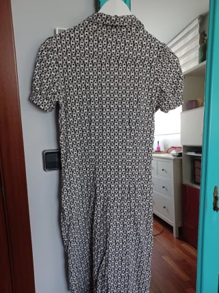 Vestido casual estampado Mango