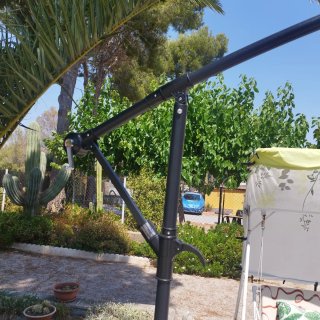 Carpa o paraguas de 3x3 con luz