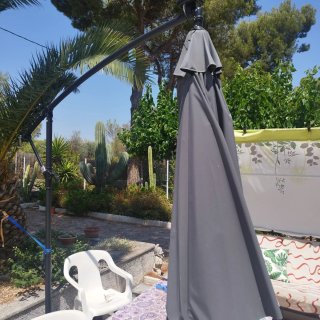 Carpa o paraguas de 3x3 con luz