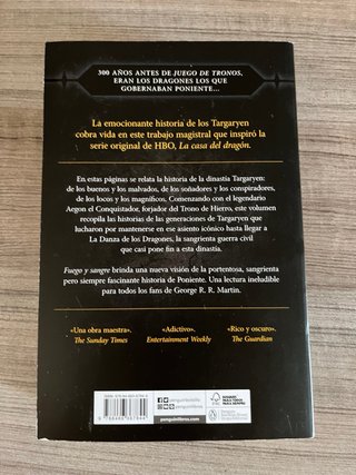 Libro Fuego y Sangre
