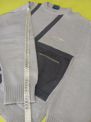 Camisola Mike Davis Cinza manga comprida