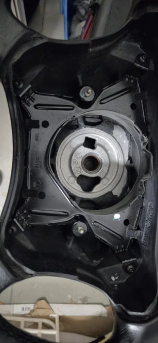 Aro de volante Cuero Mercedes W211/C219 Sin Airbag