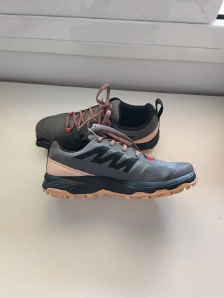 Zapatillas Salomon Mujer Gris y Rosa