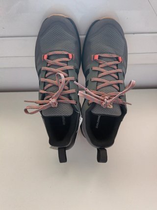 Zapatillas Salomon Mujer Gris y Rosa