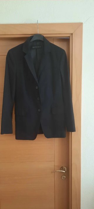 Americana negra manga larga Talla 40