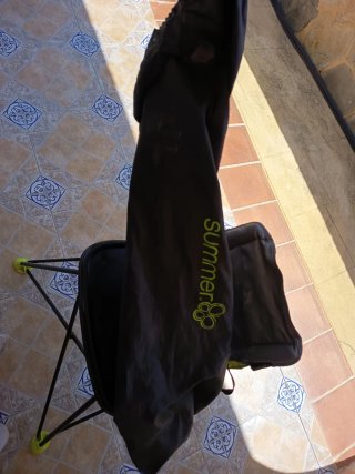 Trona portátil para bebé plegable