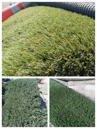 Césped artificial reciclado