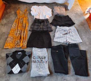 Lote Ropa Chica Varios Colores