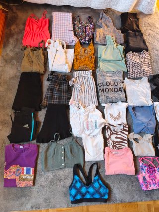 Lote Ropa Chica Varios Colores