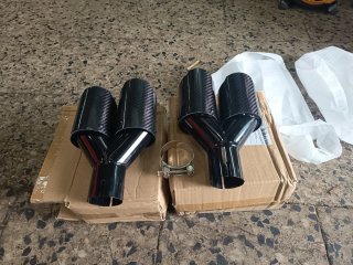 Colas de escape doble