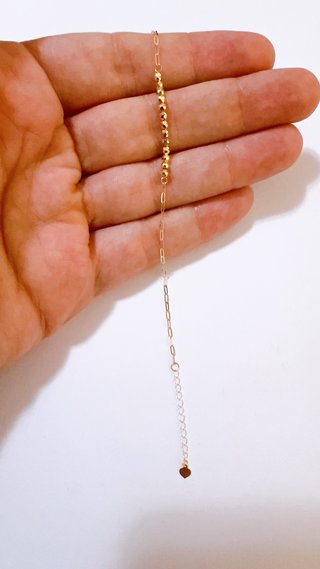 Bracciale fantasia con sfere in oro 18kt 750