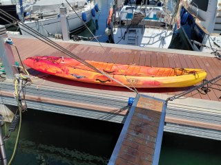 Kayak Ocean Dúo para reparar.