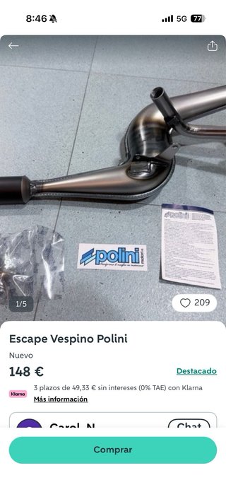 Vespino NLX Negra