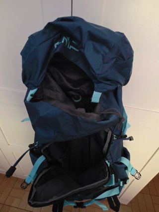 Mochila CMP 40L Montaña Azul Turquesa Nueva