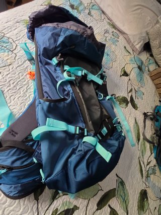 Mochila CMP 40L Montaña Azul Turquesa Nueva