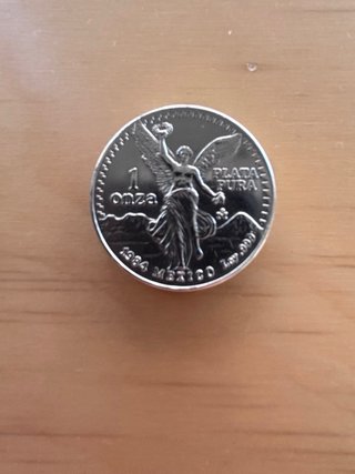 6 Monedas Libertad México Onza Plata