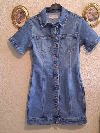 Vestido vaquero Zara