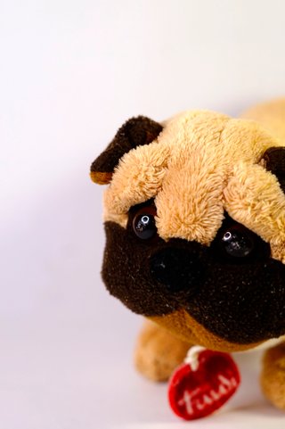 Peluche Trudi Cane Carlino • Peluche Perro Pug