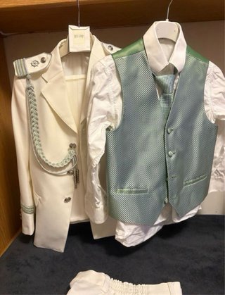 Traje de comunión blanco