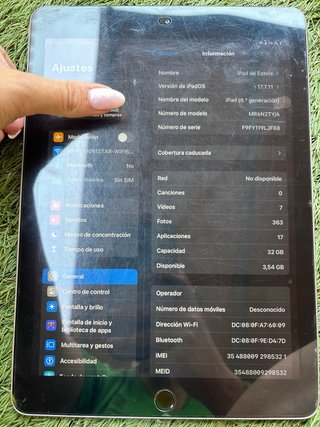 iPad 6ª Gen Plata