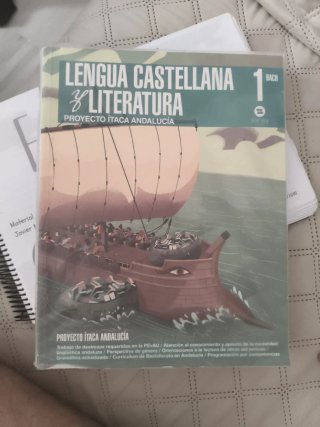 Lengua castellana y literatura, 1 BACH.