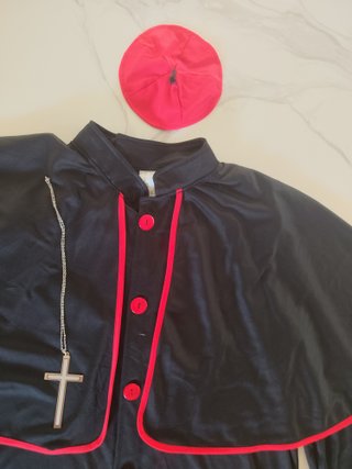Disfraz Cardenal 130 cm de largo