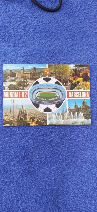 Postal Campeonato Mundial Fútbol 1982